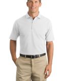 CornerStone Industrial Pocketless Pique Polo CS402 in White