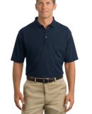 CornerStone Industrial Pocket Pique Polo CS402P in Navy