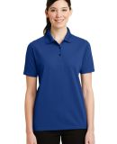 CornerStone Ladies Industrial Pocketless Pique Pol in Royal