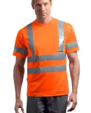 CornerStone ANSI Class 3 Short Sleeve Snag Resista Safety Orange
