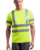 CornerStone ANSI Class 3 Short Sleeve Snag Resista Safety Yellow