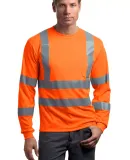CornerStone ANSI Class 3 Long Sleeve Snag Resistan Safety Orange