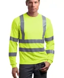 CornerStone ANSI Class 3 Long Sleeve Snag Resistan Safety Yellow