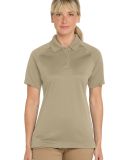CornerStone Ladies Select Snag Proof Tactical Polo in Tan