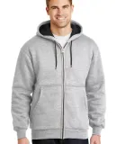 CornerStone Heavyweight Full Zip Hooded Sweatshirt Ath Heather