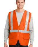 CornerStone ANSI Class 2 Mesh Back Safety Vest CSV Safety Orange