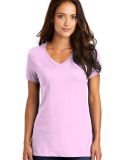 District Made DM1170L Ladies Perfect Weight V Neck in Soft purple