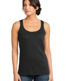 District Made 153 Ladies Modal Blend Tank DM481 Black