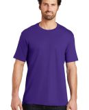 District Made Mens Perfect Weight Crew Tee DT104 in Purple