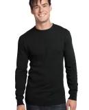 District Young Mens Long Sleeve Thermal DT118 Black