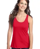 District Juniors 6040 Racerback Tank DT237 New Red