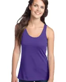 District Juniors 6040 Racerback Tank DT237 Purple