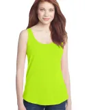 District Juniors Cotton Swing Tank DT2500 Neon Lime