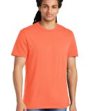 District Young Mens Concert Tee DT5000 in Neon orange