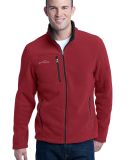 Eddie Bauer Full Zip Fleece Jacket EB200 in Red rhubarb