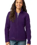 Eddie Bauer Ladies Full Zip Fleece Jacket EB201 Blackberry