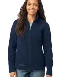 Eddie Bauer Ladies Full Zip Fleece Jacket EB201 River Blue