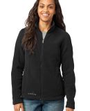 Eddie Bauer Ladies Full Zip Fleece Jacket EB201 in Black