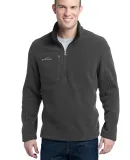 Eddie Bauer 14 Zip Fleece Pullover EB202 Grey Steel