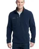 Eddie Bauer 14 Zip Fleece Pullover EB202 River Blue