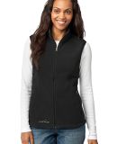 Eddie Bauer Ladies Fleece Vest EB205 in Black