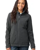 Eddie Bauer Ladies Wind Resistant Full Zip Fleece  Iron Gate