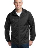 Eddie Bauer Packable Wind Jacket EB500 in Black