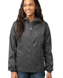 Eddie Bauer Ladies Packable Wind Jacket EB501 Grey Steel