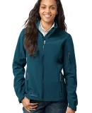 Eddie Bauer Ladies Soft Shell Jacket EB531 Dark Adriatic