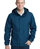 Eddie Bauer Rain Jacket EB550 Deep Sea Blue