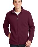 Port Authority Value Fleece Jacket F217 in Maroon