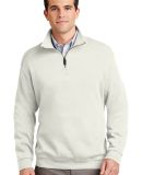 Port Authority Flatback Rib 14 Zip Pullover F220 in Ivory