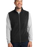 Port Authority Microfleece Vest F226 in Black