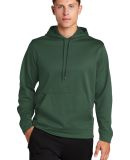 Sport Tek Sport Wick Fleece Hooded Pullover F244 in Forest green