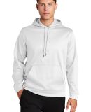 Sport Tek Sport Wick Fleece Hooded Pullover F244 in White