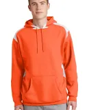 Sport Tek Pullover Hooded Sweatshirt with Contrast Orange