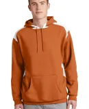 Sport Tek Pullover Hooded Sweatshirt with Contrast Texas Orange