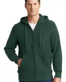 Sport Tek Super Heavyweight Full Zip Hooded Sweats in Dark green