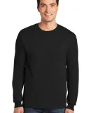 2400 Gildan Ultra Cotton Long Sleeve T Shirt  in Black