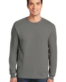 2400 Gildan Ultra Cotton Long Sleeve T Shirt  in Charcoal