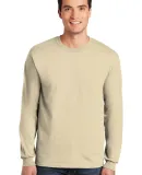 2400 Gildan Ultra Cotton Long Sleeve T Shirt  in Sand