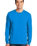 2400 Gildan Ultra Cotton Long Sleeve T Shirt  in Sapphire