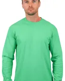 2400 Gildan Ultra Cotton Long Sleeve T Shirt  in Irish green