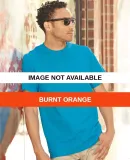 Fruit of the Loom Lofteez HD153 100 Cotton T Shirt Burnt Orange