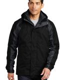 Port Authority Ranger 3 in 1 Jacket J310 in Black/ink grey