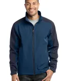 Port Authority Gradient Soft Shell Jacket J311 Insig Blu/Navy