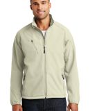 Port Authority Textured Soft Shell Jacket J705 in Stone