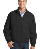 Port Authority Classic Poplin Jacket J753 in Black/black
