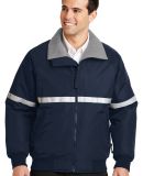 Port Authority Challenger153 Jacket with Reflectiv in Tr ny/gry/refl