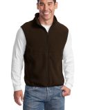 Port Authority R Tek Fleece Vest JP79 in Brown